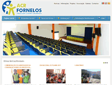 Tablet Screenshot of acr-fornelos.pt